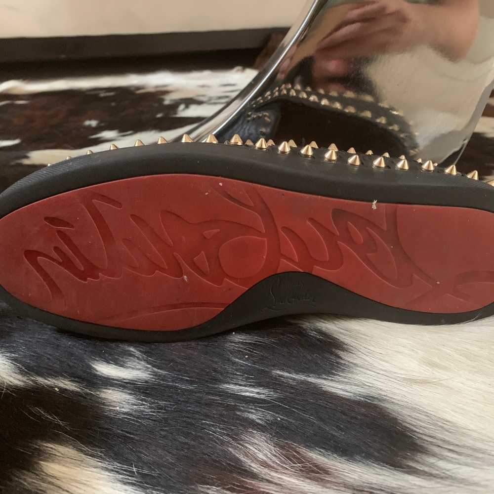 Christian Louboutin Python Pik Boat - Picture 5 of 8